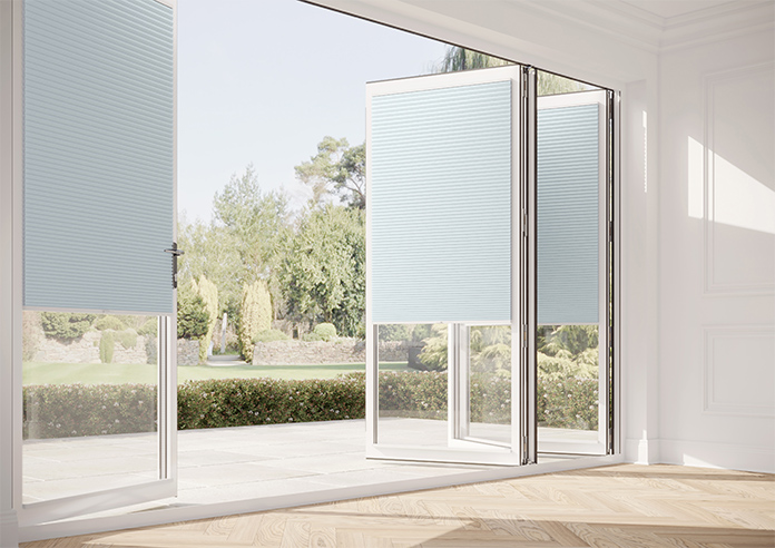 Obscura, Sky Blue - Clip Fit Honeycomb Blind - Image 12
